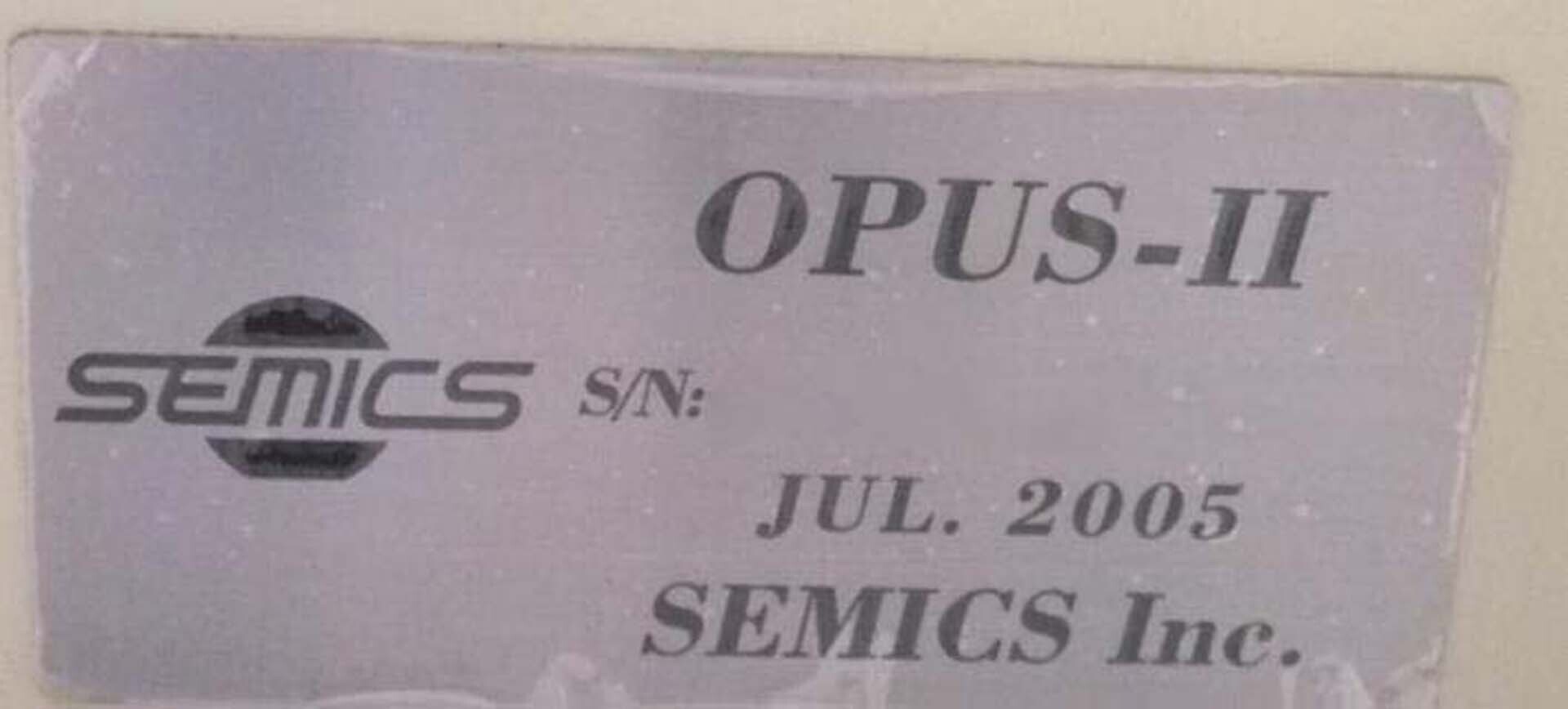 Photo Used SEMICS Opus II For Sale