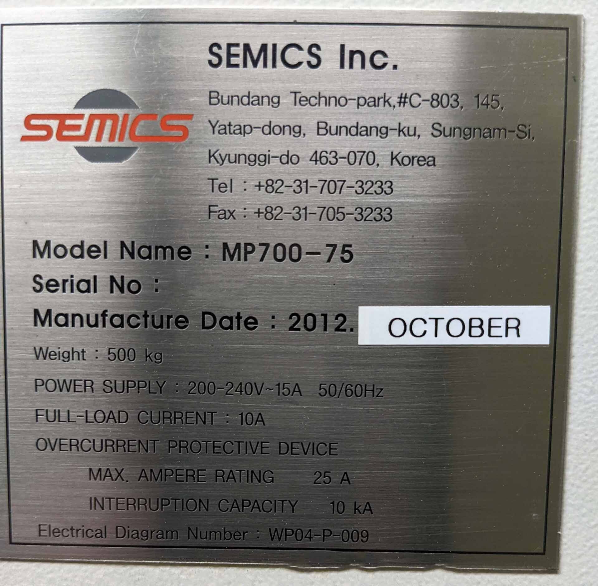 圖為 已使用的 SEMICS Opus III 待售