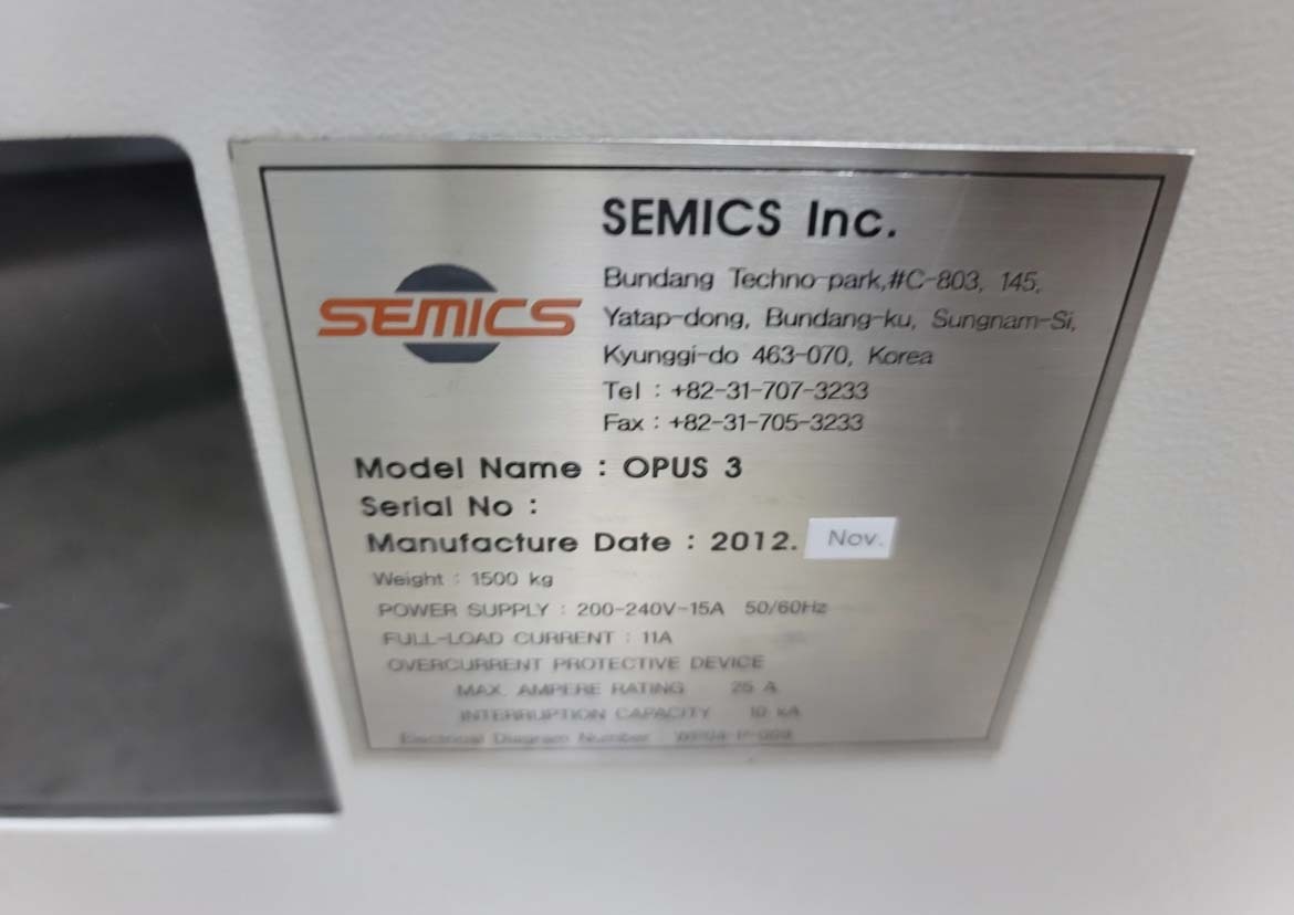 フォト（写真） 使用される SEMICS Opus III 販売のために