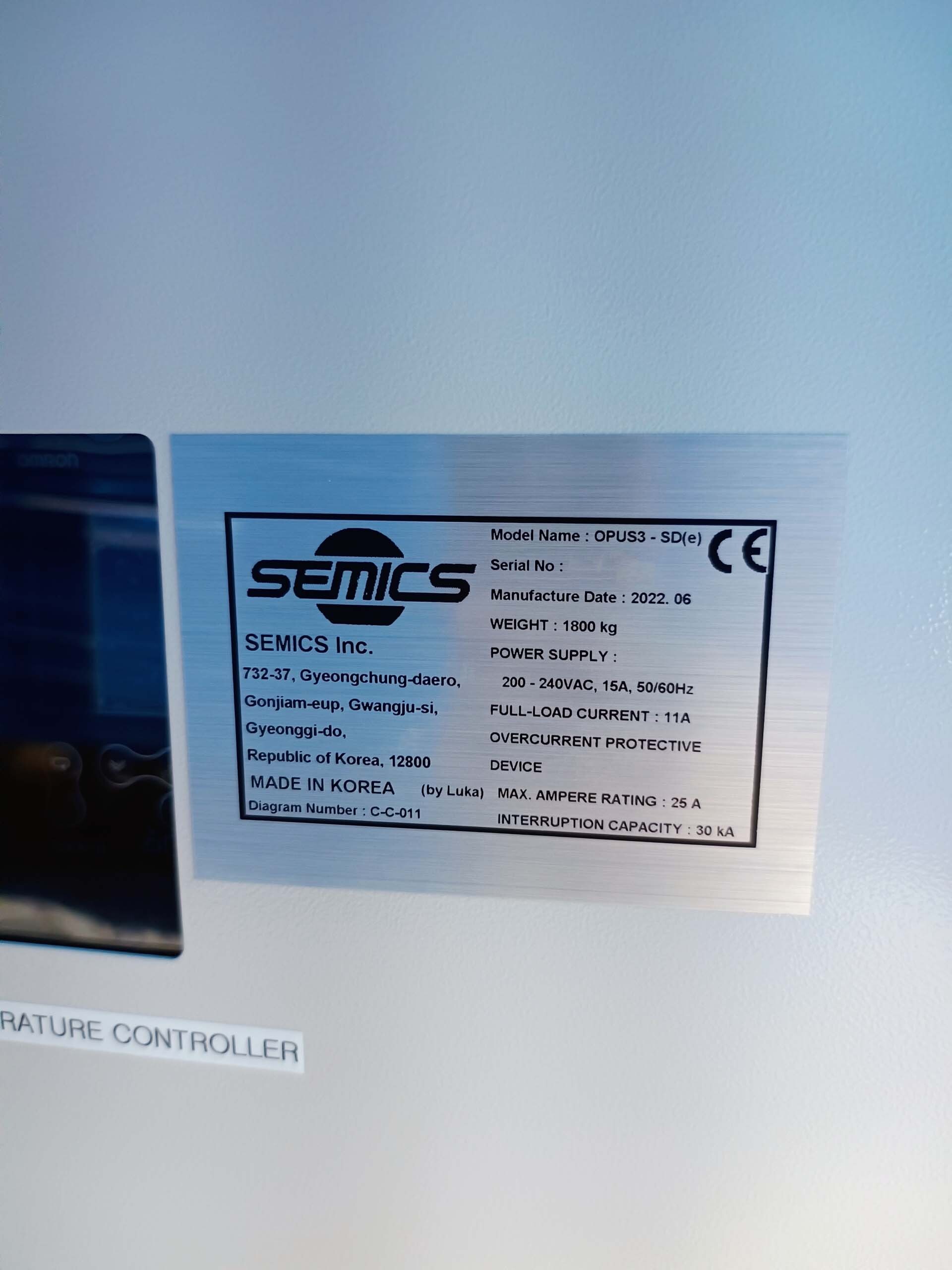 Foto Verwendet SEMICS OPUS3-SD(e) Zum Verkauf