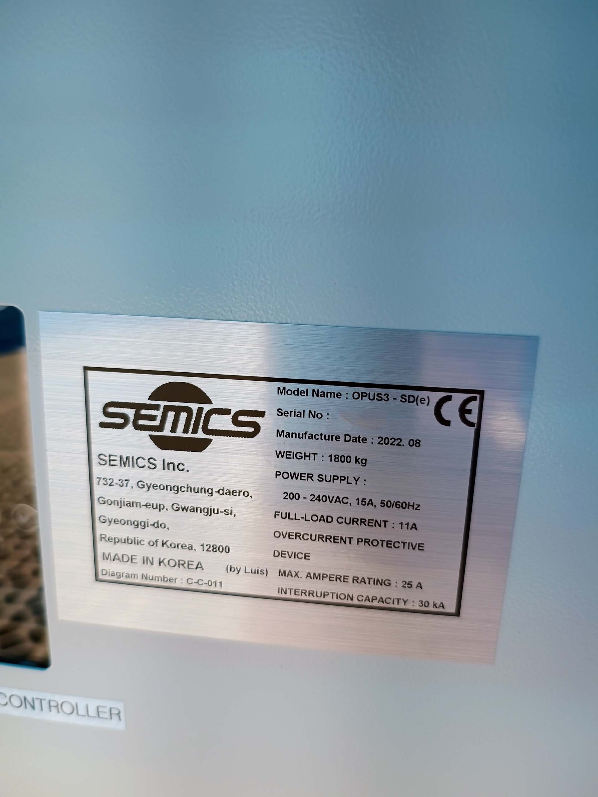 Foto Verwendet SEMICS OPUS3-SD(e) Zum Verkauf