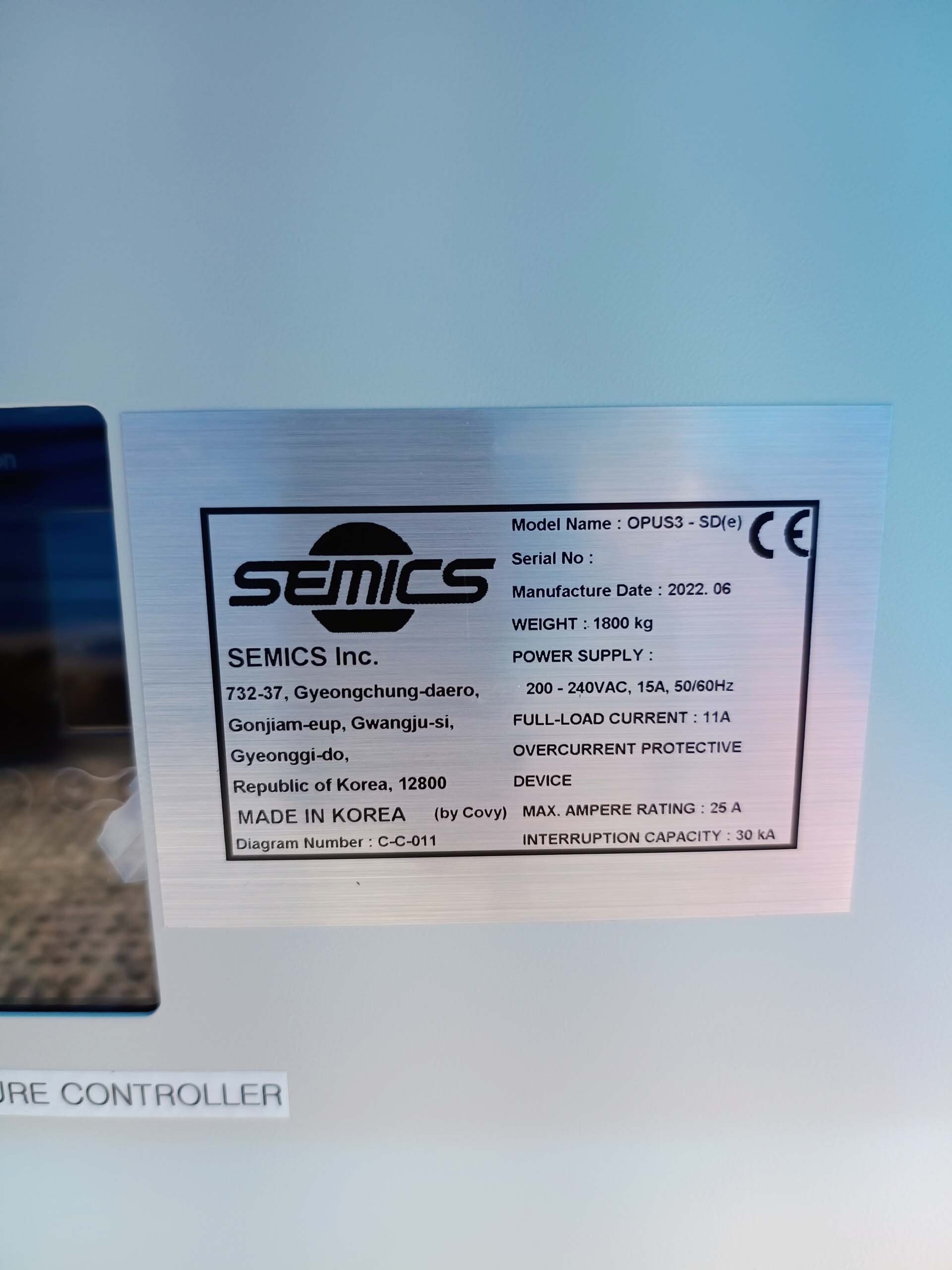 Foto Verwendet SEMICS OPUS3-SD(e) Zum Verkauf