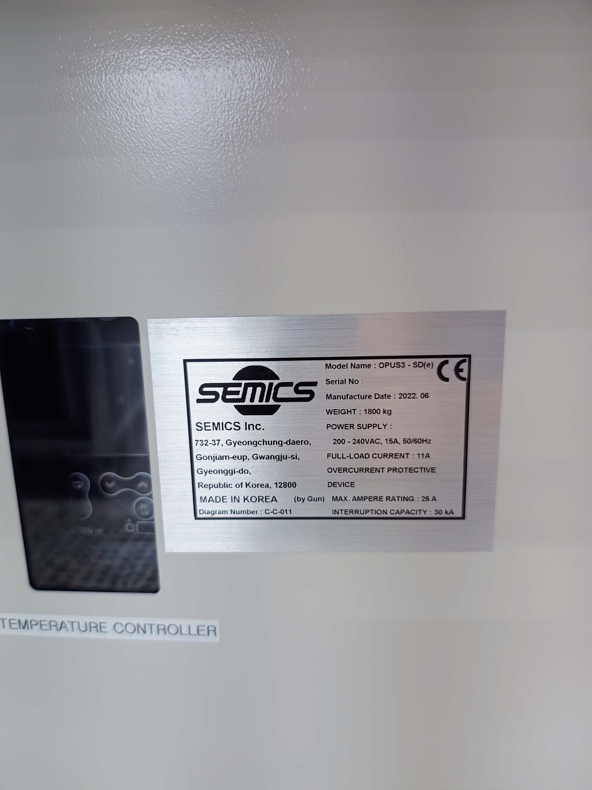 フォト（写真） 使用される SEMICS OPUS3-SD(e) 販売のために