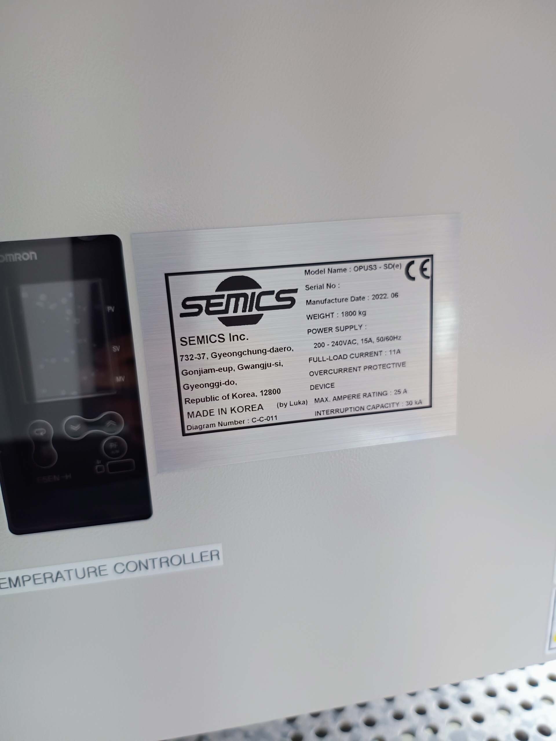 Foto Verwendet SEMICS OPUS3-SD(e) Zum Verkauf