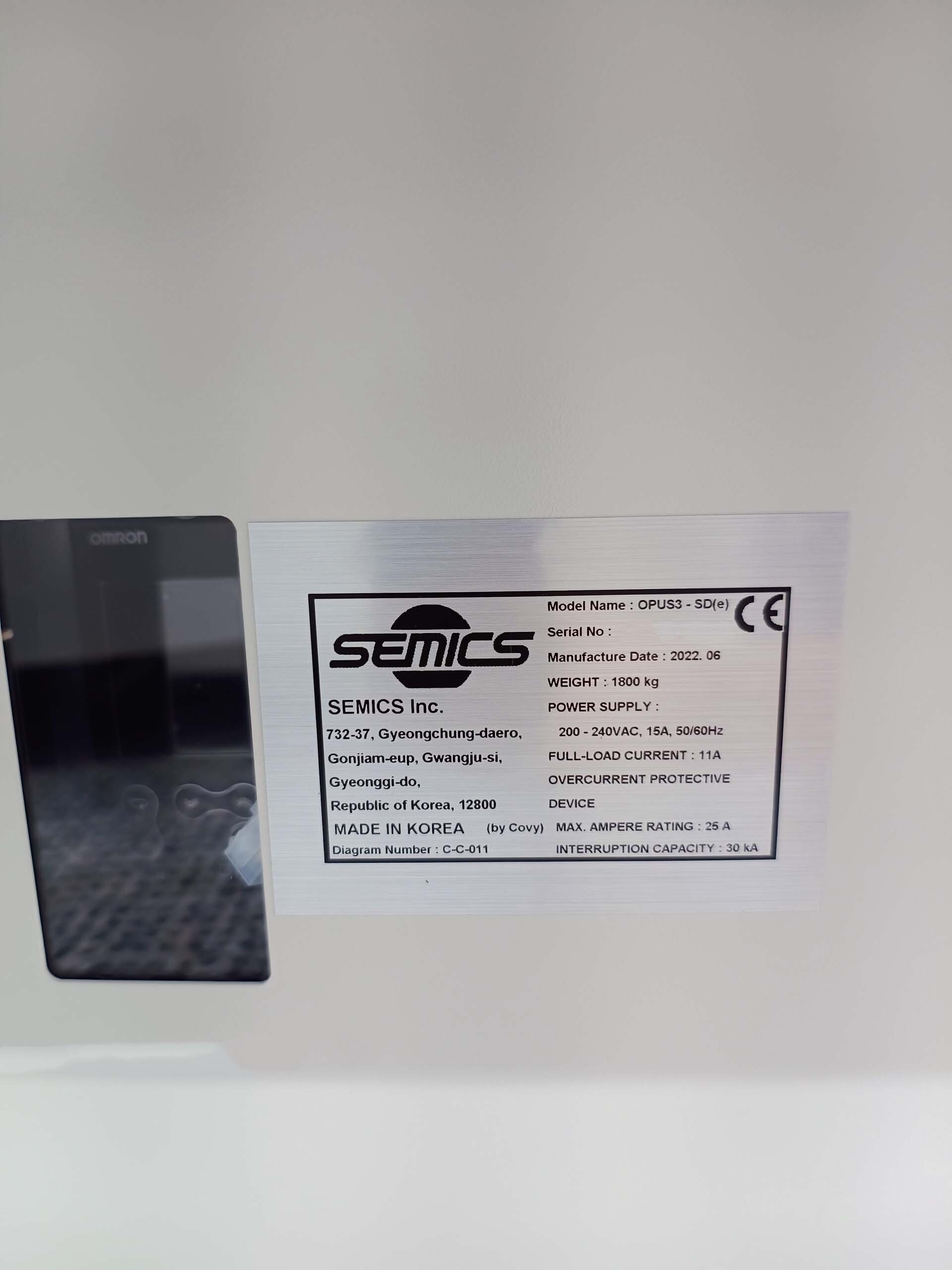 Foto Verwendet SEMICS OPUS3-SD(e) Zum Verkauf