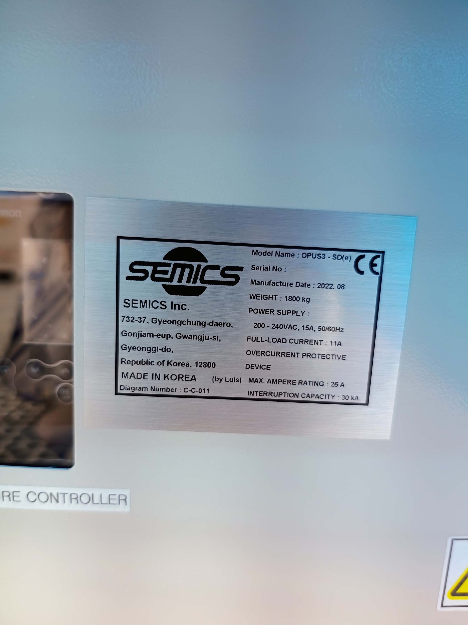Foto Verwendet SEMICS OPUS3-SD(e) Zum Verkauf