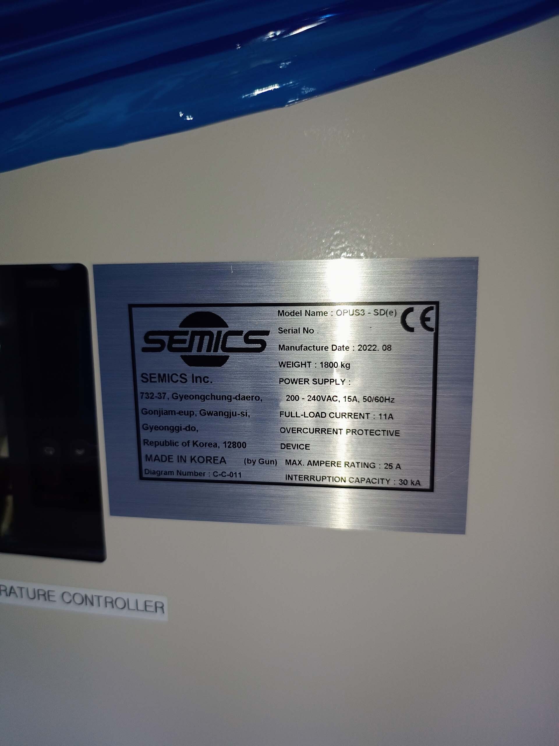 フォト（写真） 使用される SEMICS OPUS3-SD(e) 販売のために