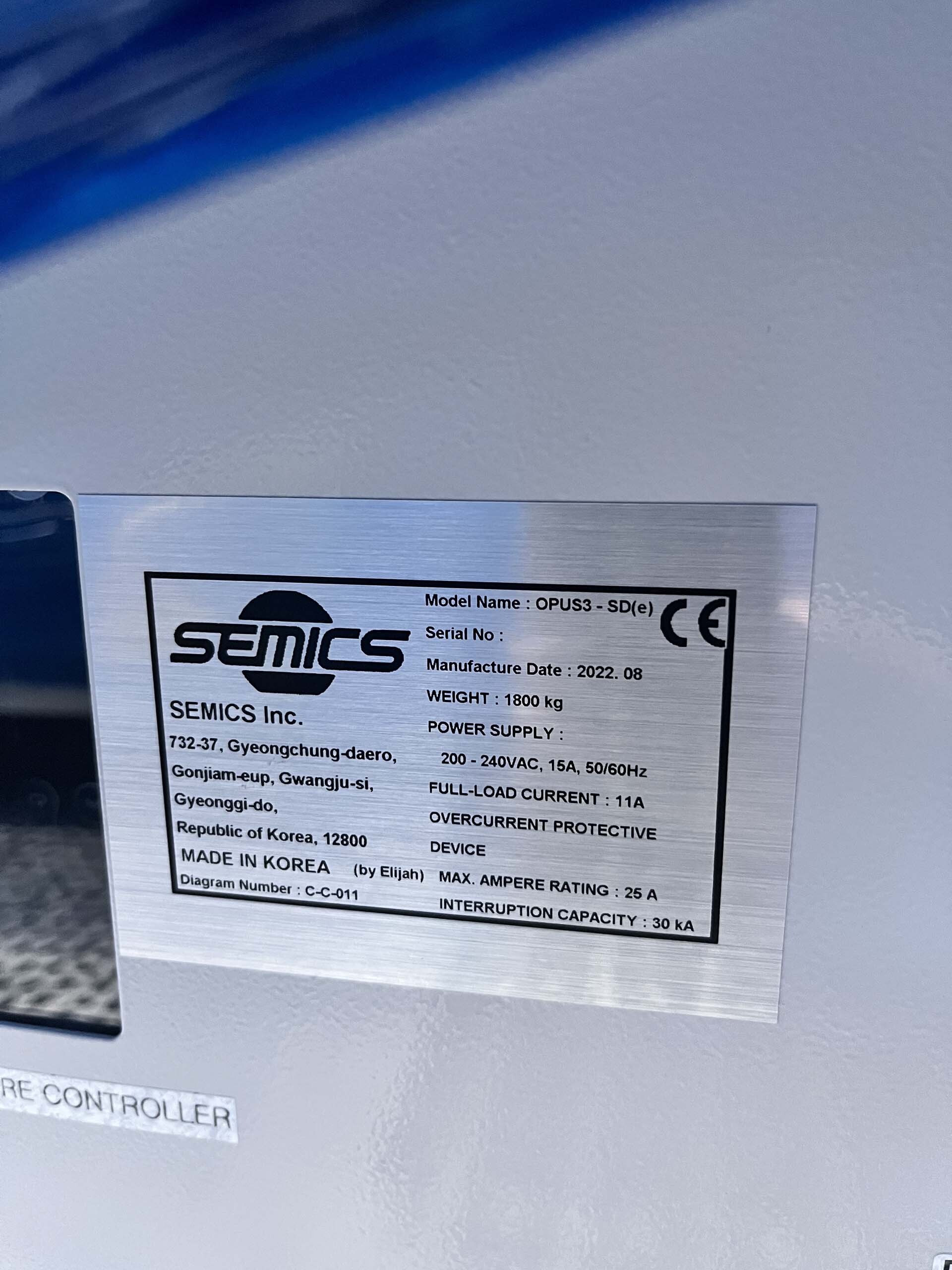 フォト（写真） 使用される SEMICS OPUS3-SD(e) 販売のために