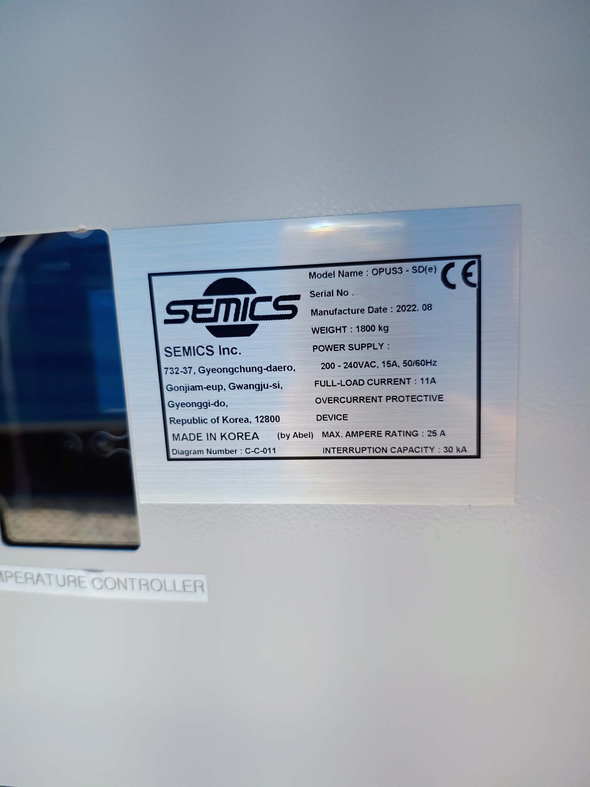 フォト（写真） 使用される SEMICS OPUS3-SD(e) 販売のために
