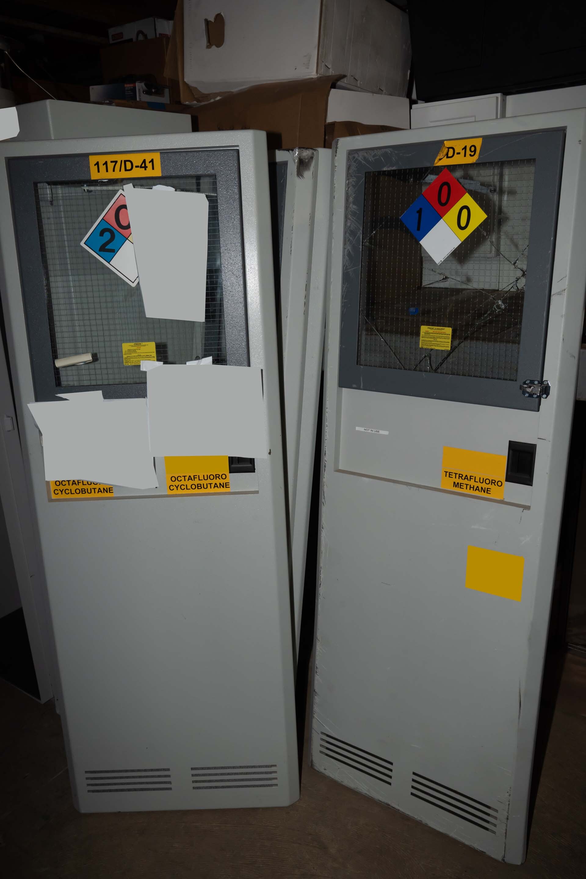 图为 已使用的 SEMIGAS Gas cabinets 待售