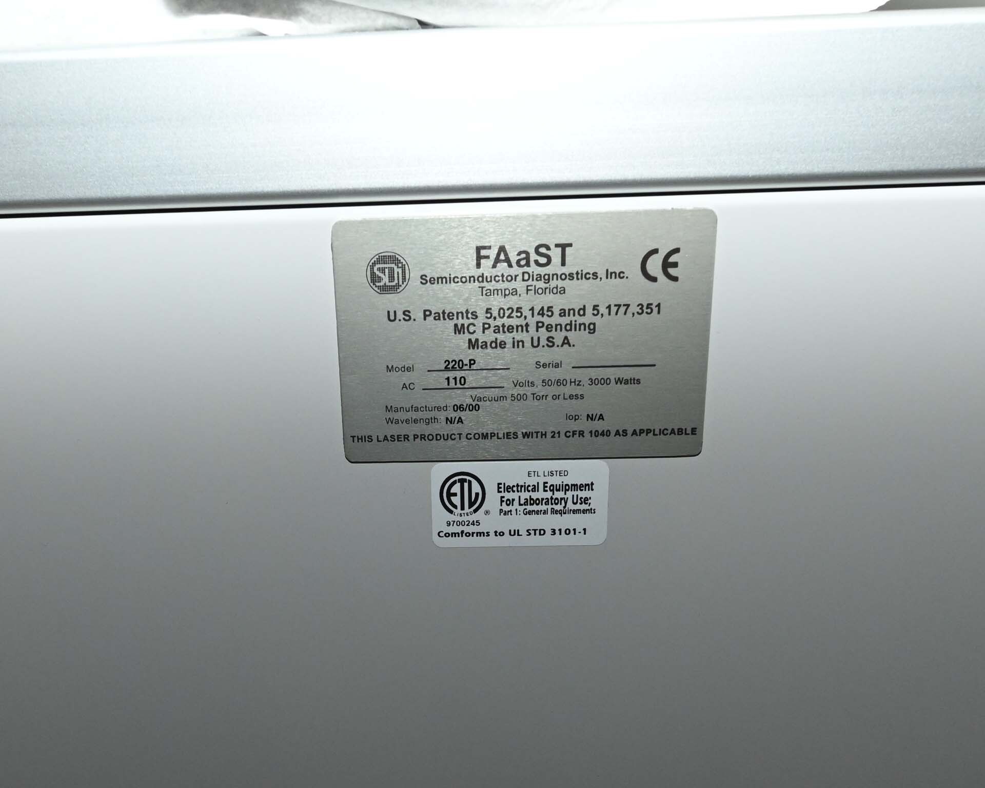 Foto Verwendet SEMILAB / SDI FAaSt 220 Zum Verkauf