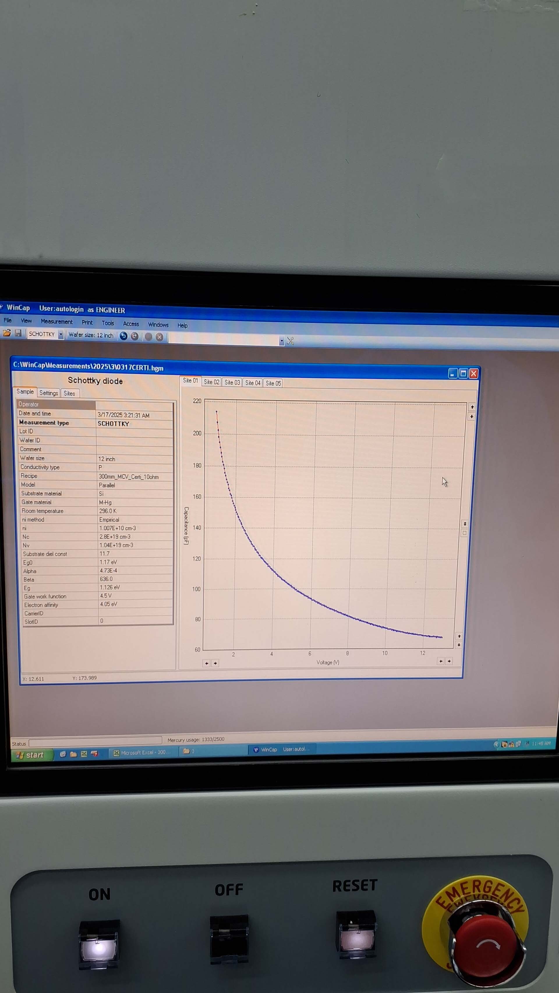 Foto Verwendet SEMILAB / SDI MCV-2500 Zum Verkauf