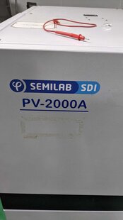 SEMILAB / SDI PV-2000A #9389454