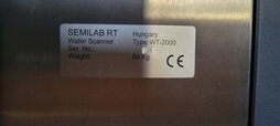 Foto Verwendet SEMILAB / SDI WT-2000 Zum Verkauf