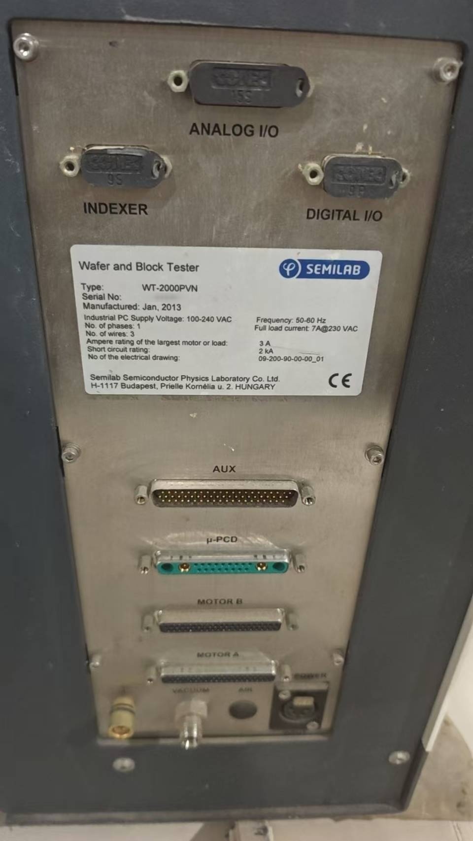 Foto Verwendet SEMILAB WT-2000PVN Zum Verkauf