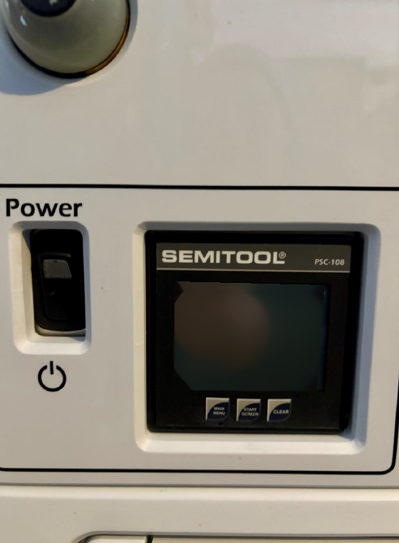 Foto Verwendet SEMITOOL 270 Zum Verkauf
