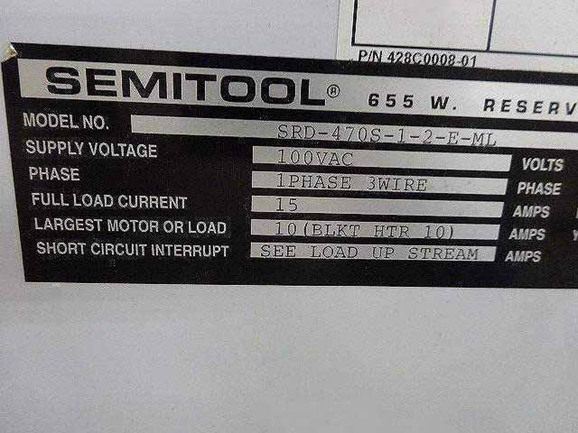 Foto Verwendet SEMITOOL 470S Zum Verkauf