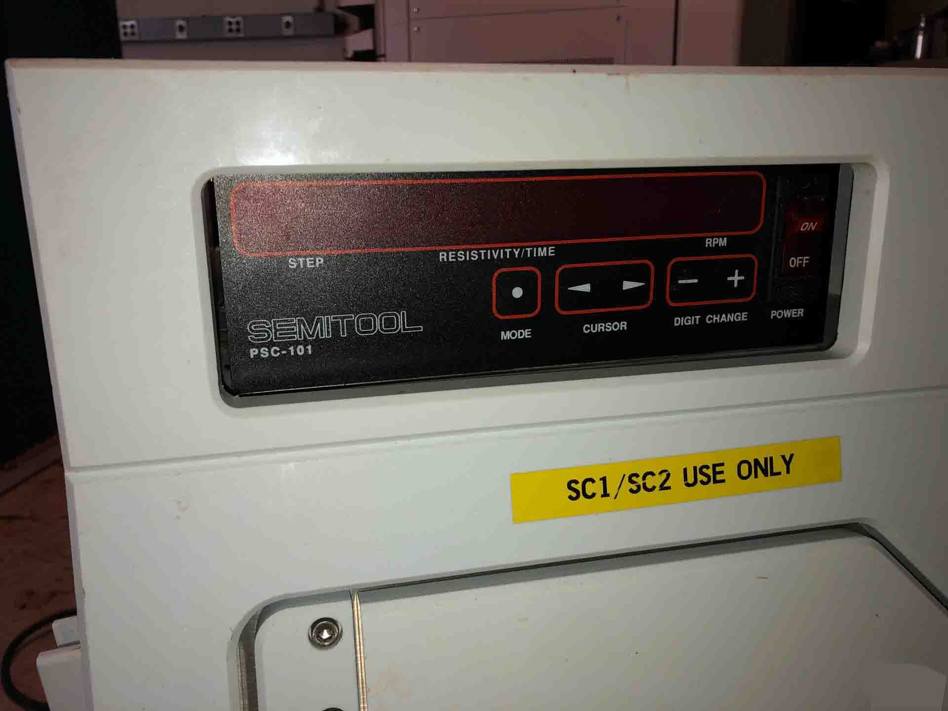 Photo Used SEMITOOL PSC-101 For Sale