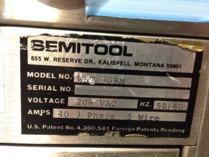 SEMITOOL WST-308M #9077797