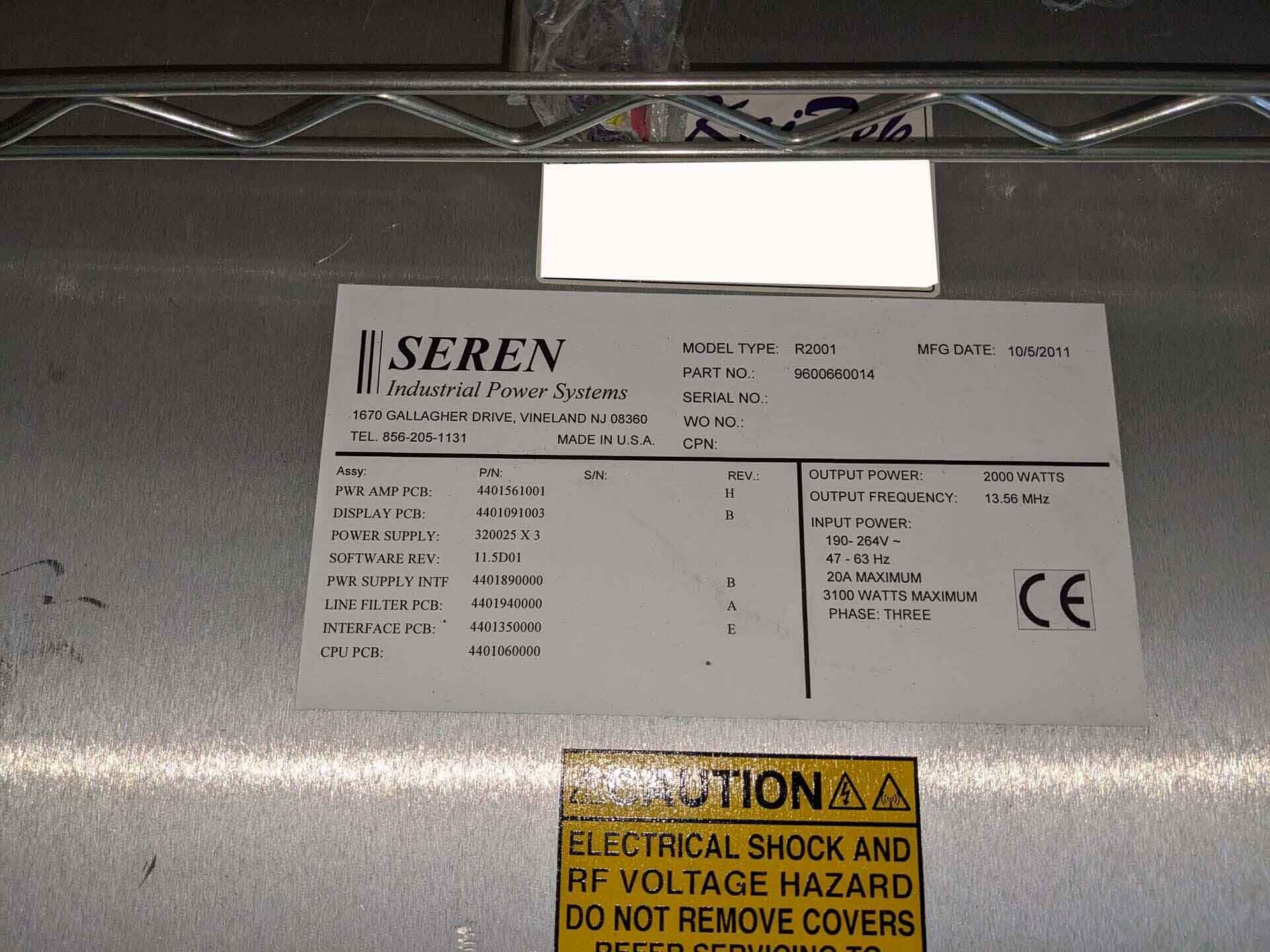 Photo Used SEREN R2001 For Sale