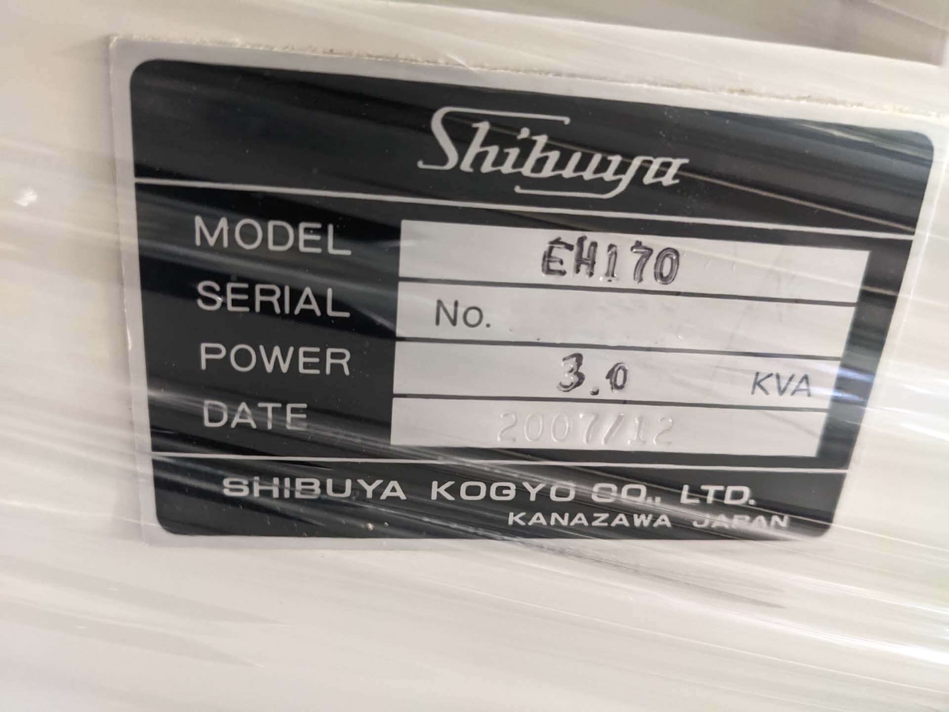 Photo Used SHIBUYA EH 170 For Sale