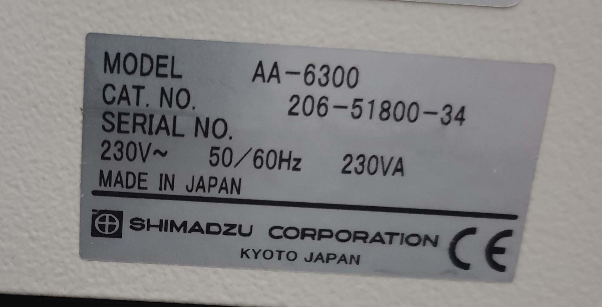 图为 已使用的 SHIMADZU AA-6300 待售