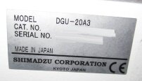 フォト（写真） 使用される SHIMADZU DGU-20A3 販売のために
