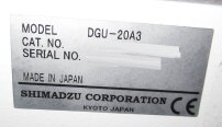 Photo Used SHIMADZU DGU-20A3 For Sale