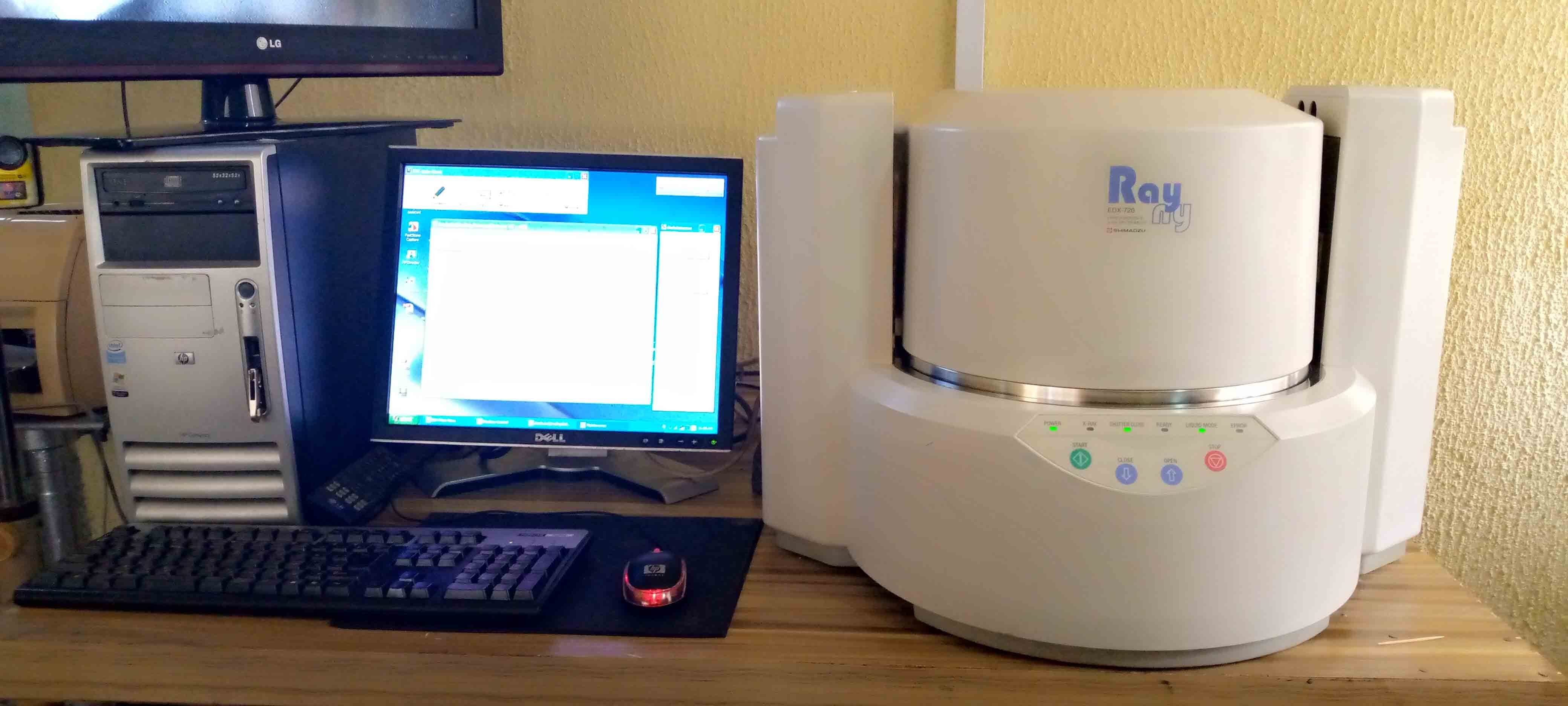 图为 已使用的 SHIMADZU EDX-720 待售