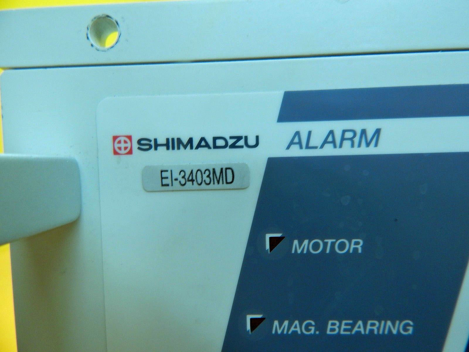 Foto Verwendet SHIMADZU EI-3403MD Zum Verkauf