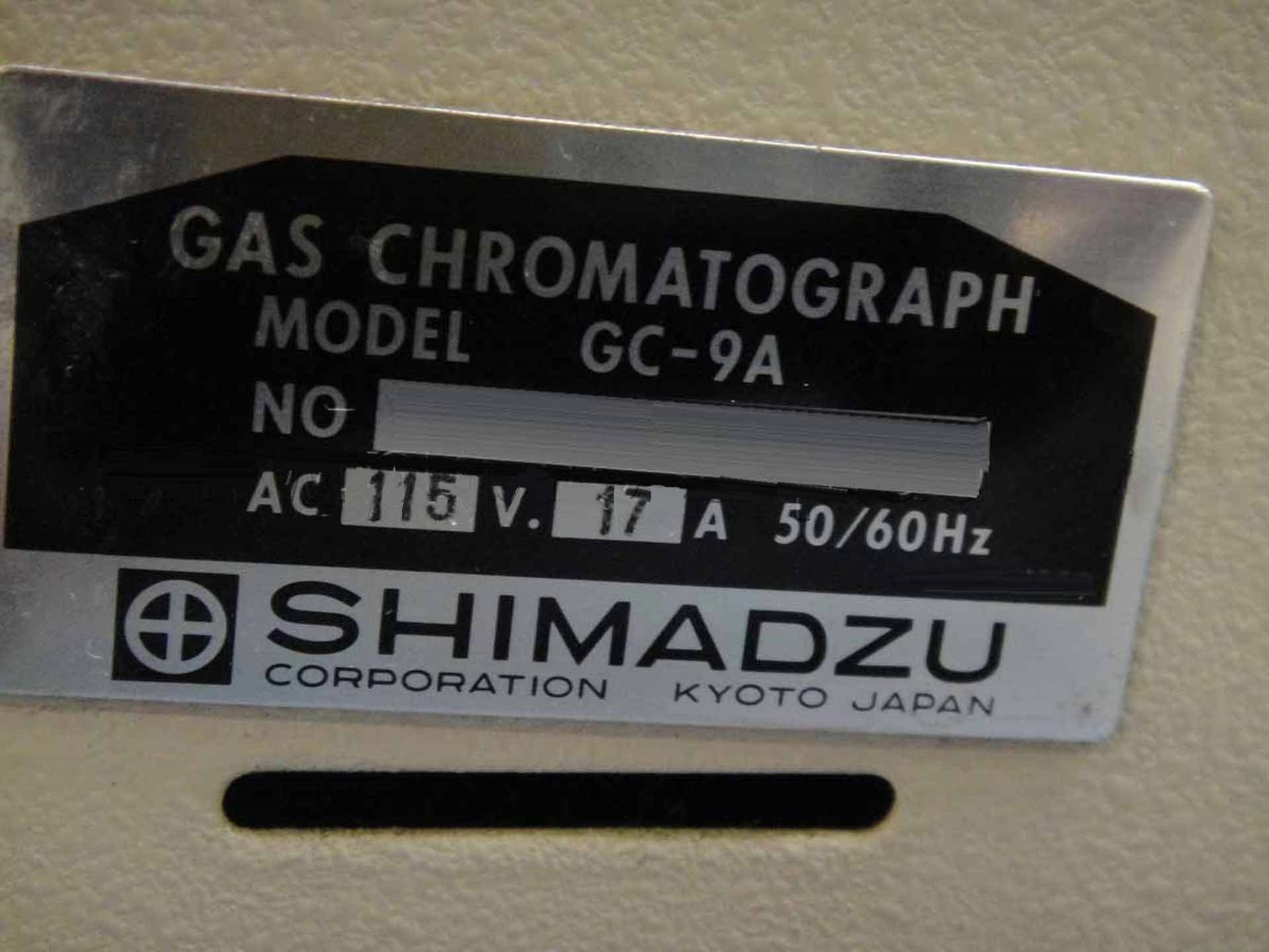 사진 사용됨 SHIMADZU GC-9A 판매용