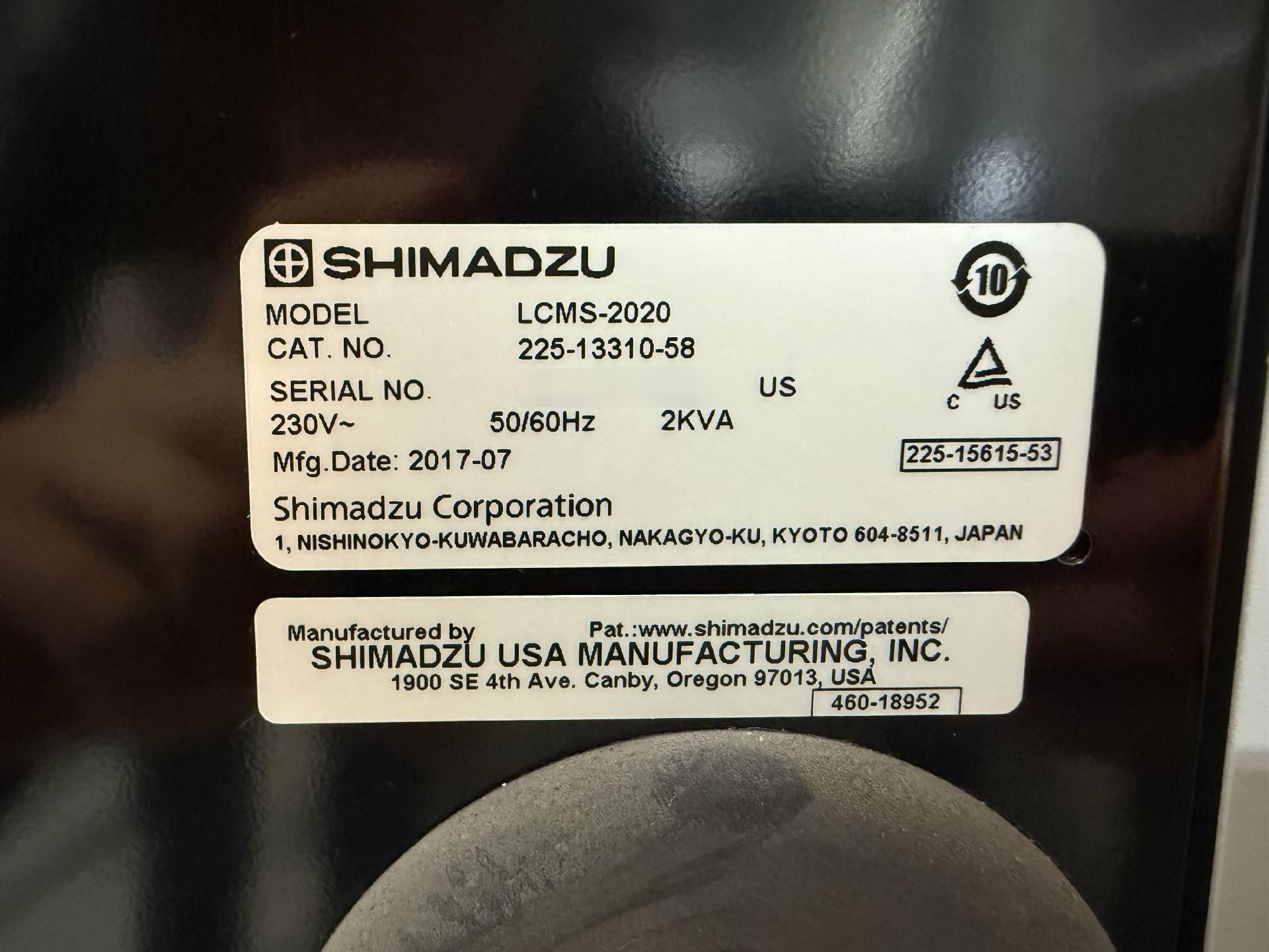 图为 已使用的 SHIMADZU LCMS-2020 待售