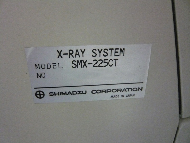 フォト（写真） 使用される SHIMADZU SMX-225CT 販売のために