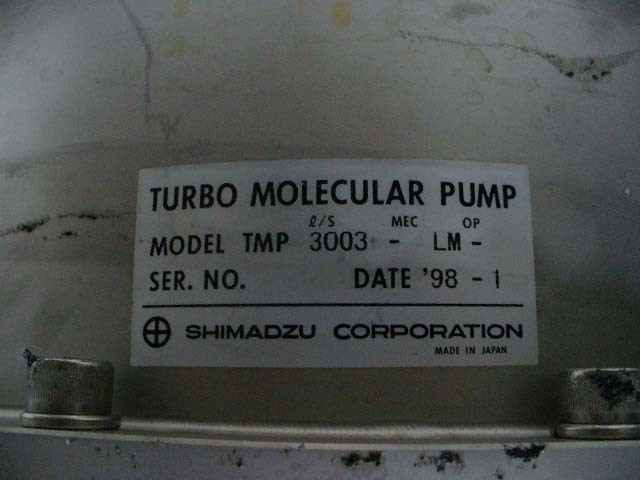 Photo Used SHIMADZU TMP-3003LM For Sale