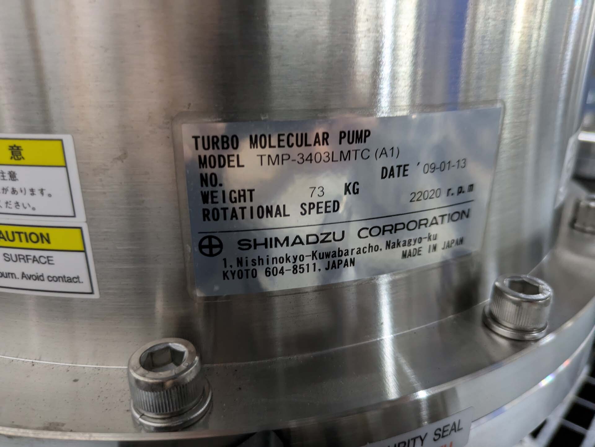 Foto Verwendet SHIMADZU TMP-3403LMTC Zum Verkauf