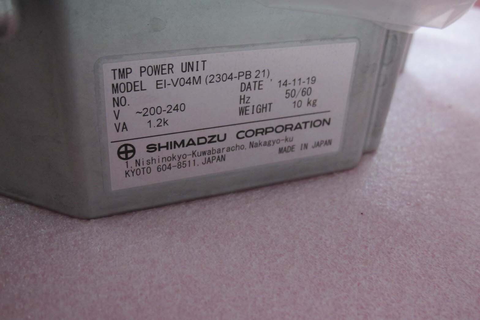 图为 已使用的 SHIMADZU TMP-V2304LM 待售