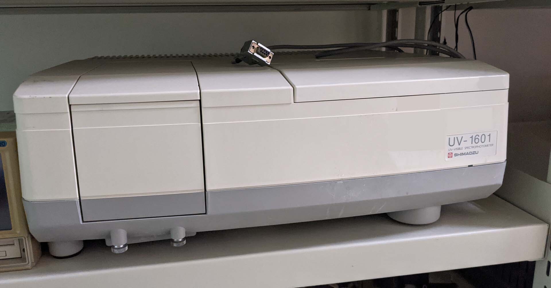 Photo Used SHIMADZU UV-1601 For Sale