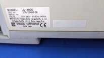 フォト（写真） 使用される SHIMADZU UV-1800 販売のために