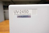 Photo Used SHIMADZU UV-2450 For Sale