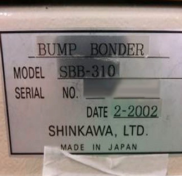 Photo Used SHINKAWA SBB-310 For Sale