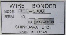 图为 已使用的 SHINKAWA UTC-1000 待售
