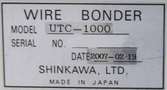 图为 已使用的 SHINKAWA UTC-1000 待售