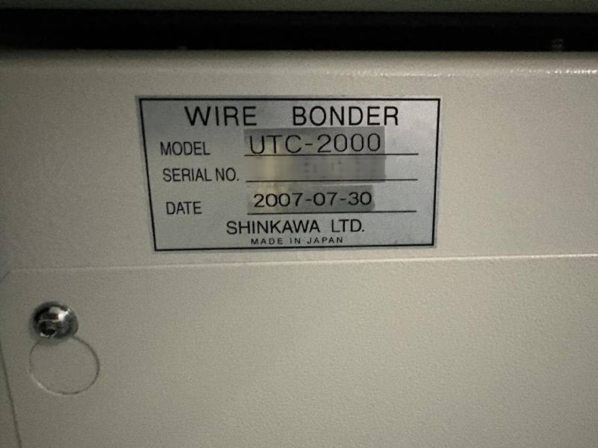 Photo Utilisé SHINKAWA UTC-2000 À vendre