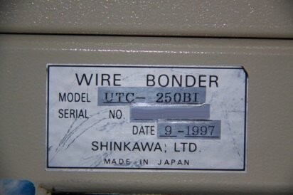 SHINKAWA UTC-250 BI #9078244