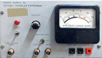 SHOCKLEY - HYNES Power supply