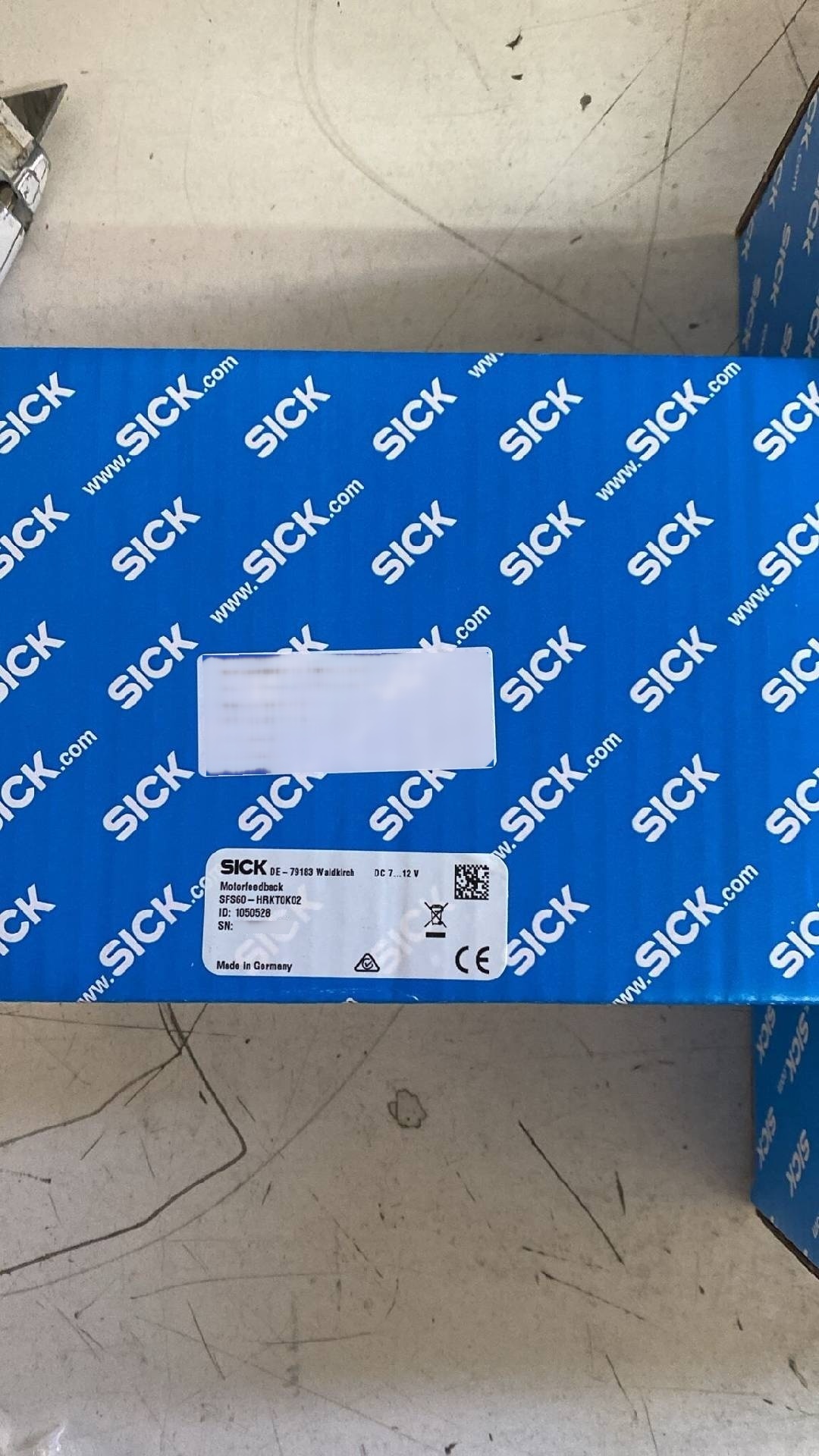 Photo Utilisé SICK SFS60-HRKT0K02 À vendre