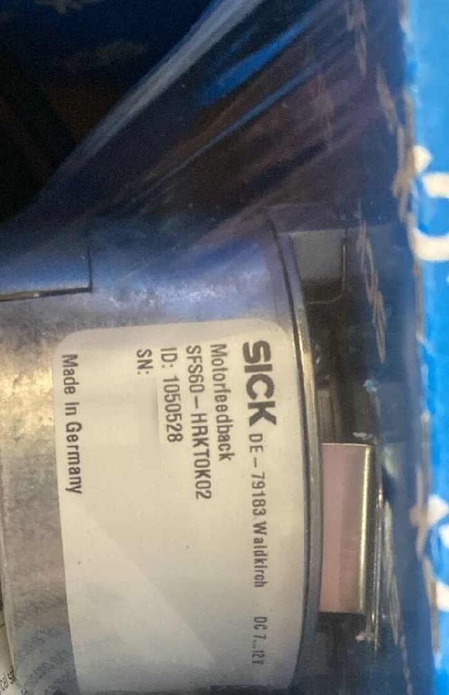 Photo Utilisé SICK SFS60-HRKT0K02 À vendre