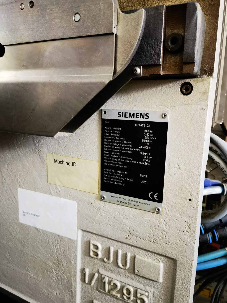 Photo Used SIEMENS / ASM Siplace D3 For Sale