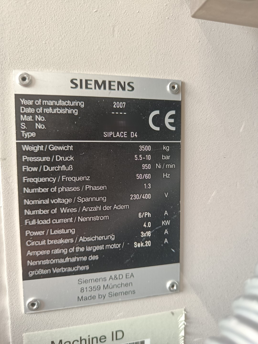 Foto Verwendet SIEMENS / ASM Siplace D4 Zum Verkauf