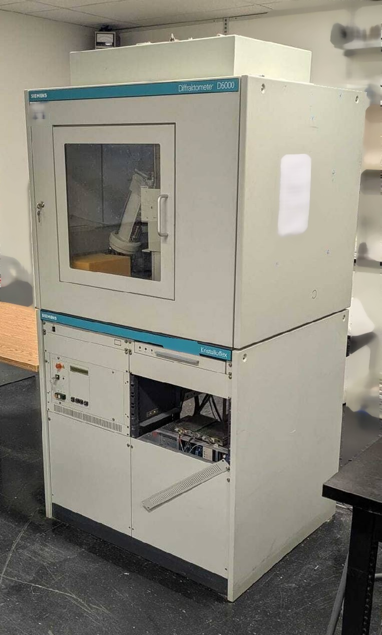 SIEMENS / BRUKER D5000 X-ray Equipment used for sale price